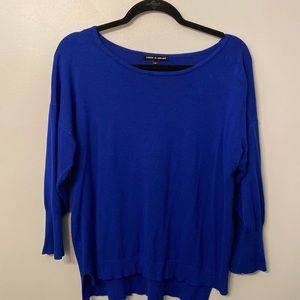 Royal blue sweater